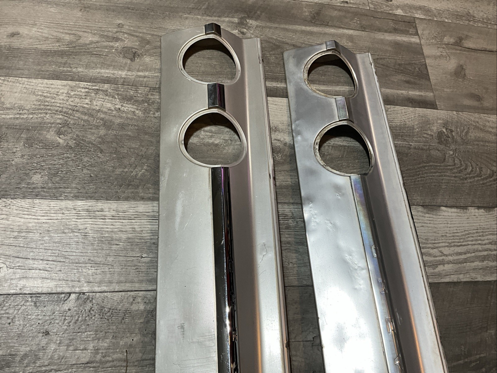 1962 Impala Rear Cove Moldings, Original.