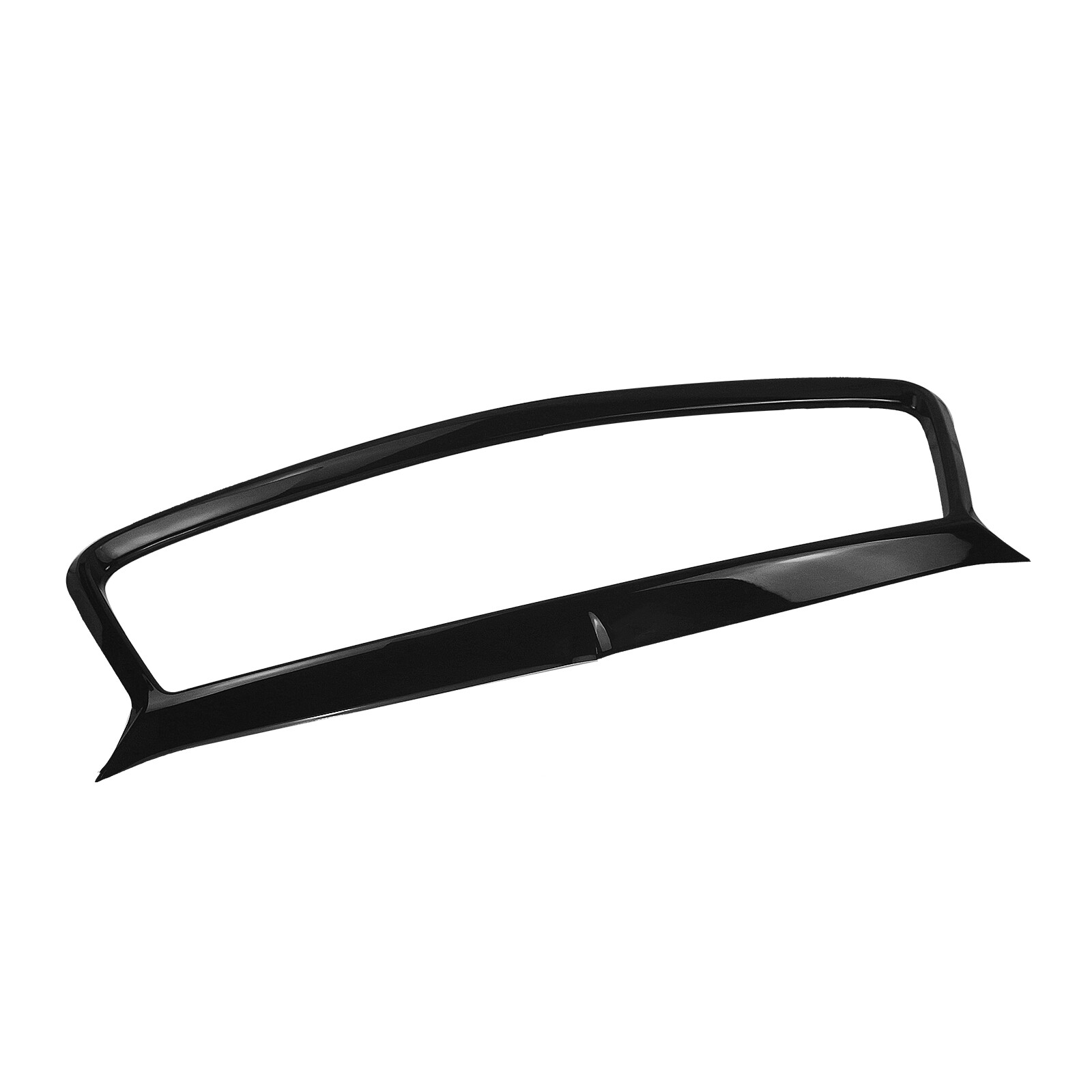 Front Grille Cover Trim Overlay For Infiniti Q60 Coupe 2017-2022 18 Gloss Black