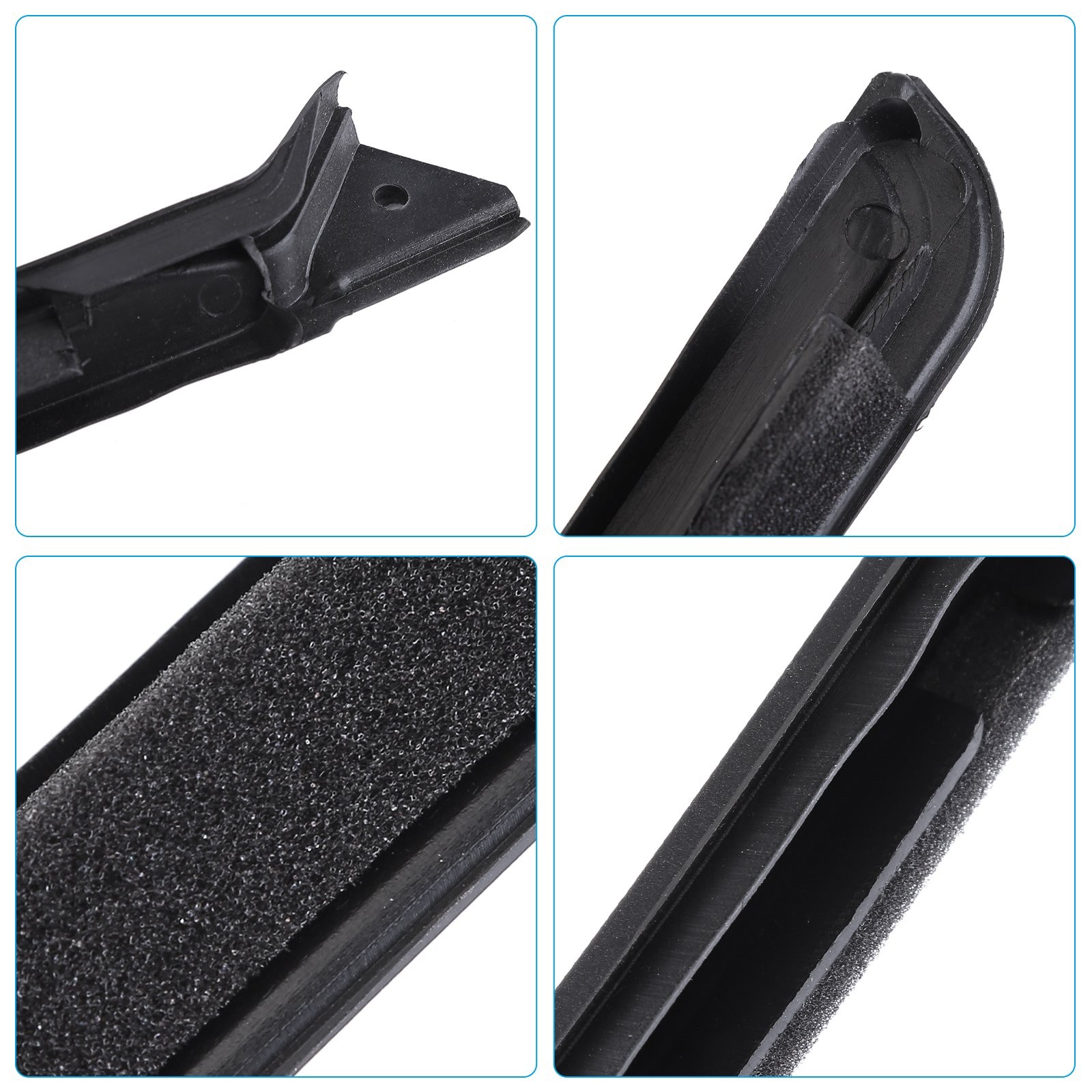 FOR 2005-2010 CHRYSLER 300 NEW 2PCS WINDSHIELD PILLAR MOLDING LH/RH 04805889AC
