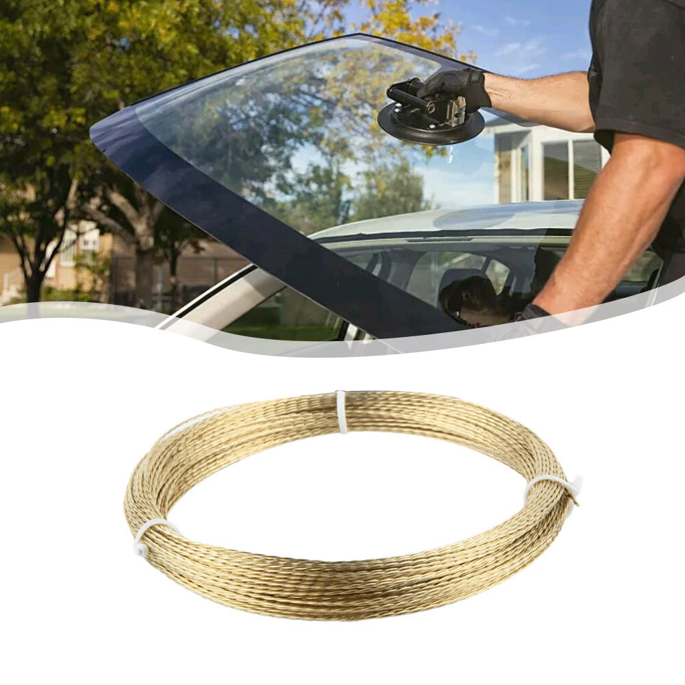 20M Car Accessories Window Removal Install Steel Wire Rope Glass Remover Tool