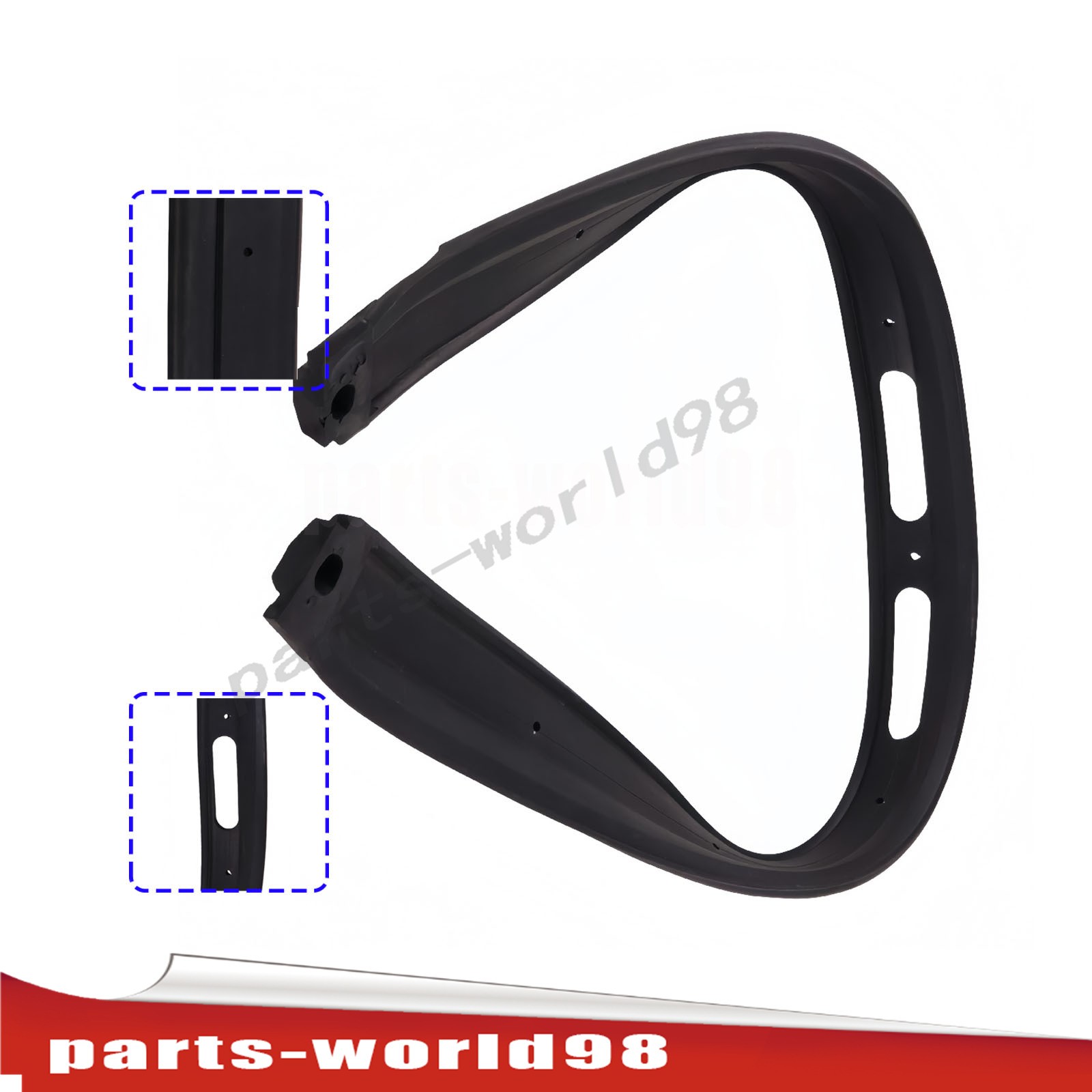 5453950 Windshield Cowl Seal For Jeep CJ5 CJ7 CJ8 1976-1986 New Frame B