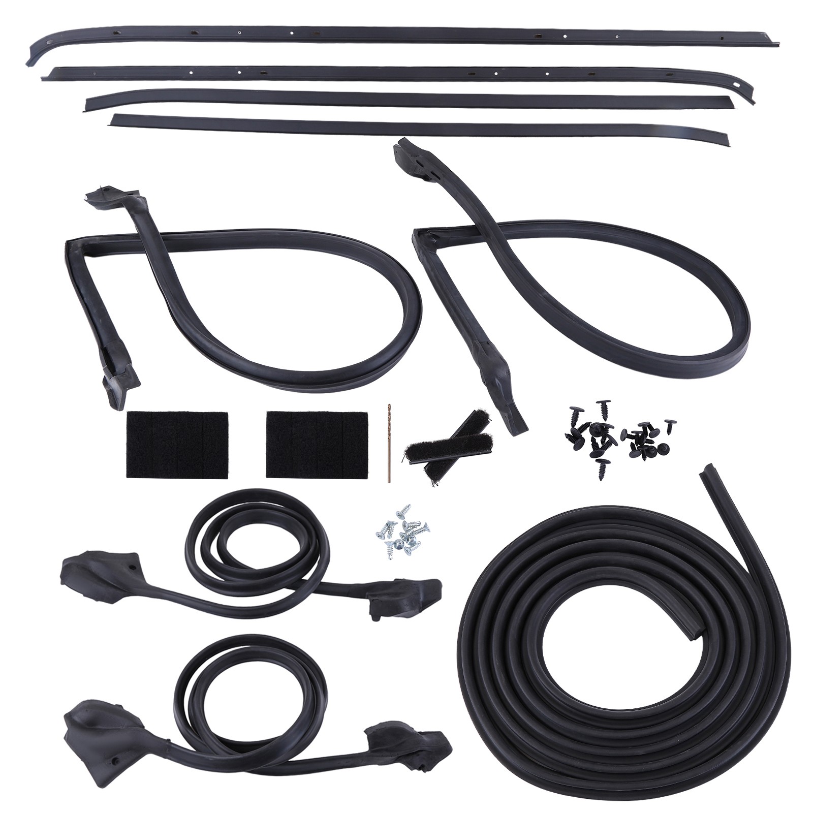 For 70-81 Chevy Camaro Pontiac Firebird Weather Strip Seal Full Weatherstrip Kit