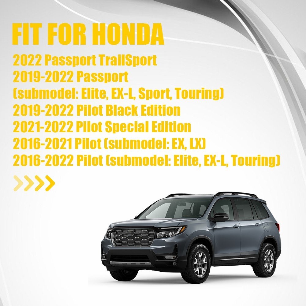 For Honda Pilot 2016-2022 Left Side Rear Door Wheel Arch Garnish 75395-TG7-A01