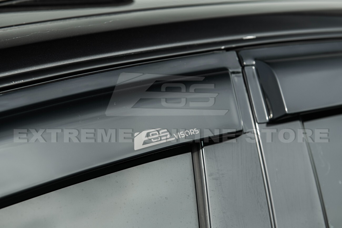EOS Visors For 14-17 Chevy SS Tape On Style Side Vents Window Visors Rain Guards