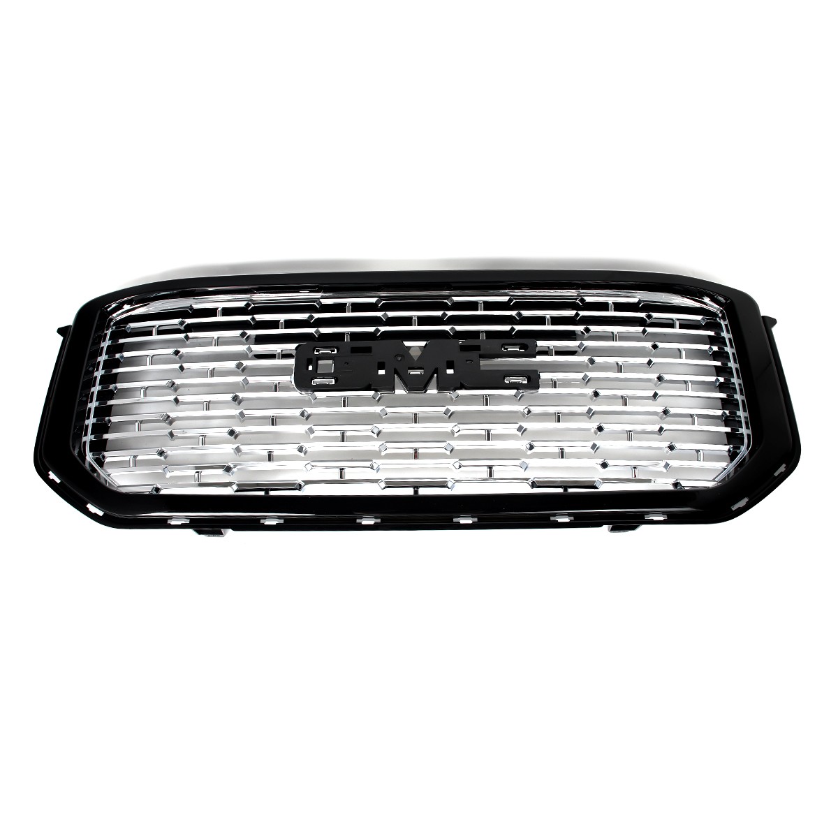 For GMC Yukon/ Yukon XL 2015-2020 Denali Front Upper Grille + Fog Light Cover