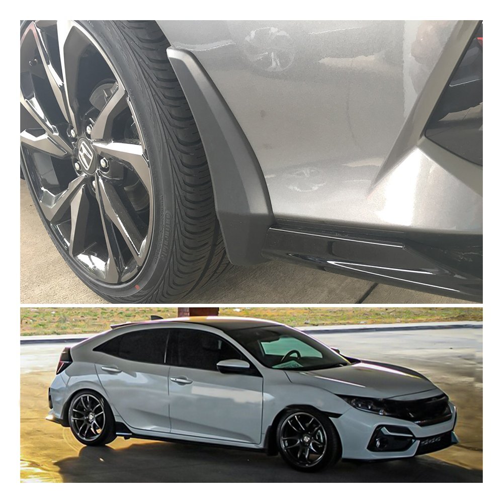 For 10th Gen Civic Hatchback 2017-2021 Splash Guards Mud Flap Car Accessories US
