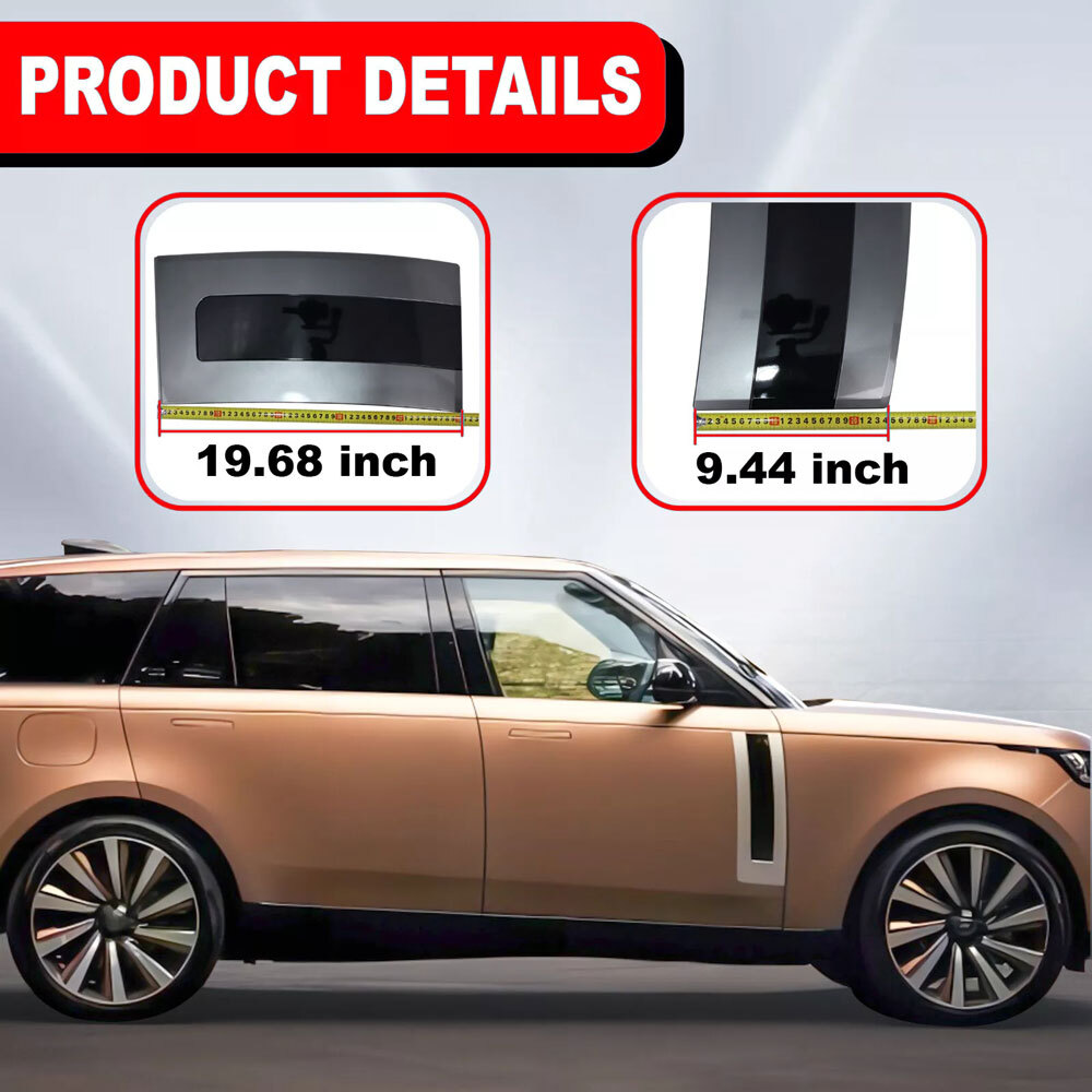2pcs Side Air Vent Fender Grilles Fit for Range Rover 2013-2022 Trim Moulding
