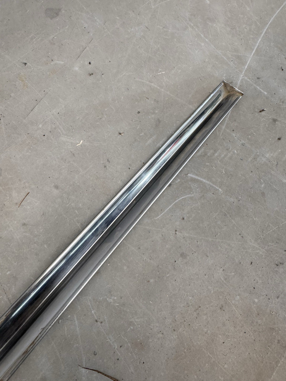 1962 Ford Galaxie Starliner Hood Lip Lower Trim Molding Sunliner Country Squire