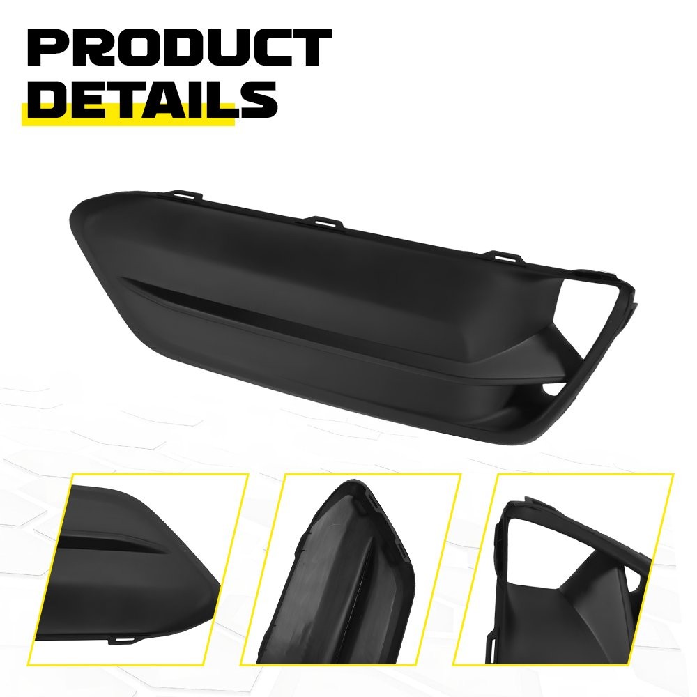 For 2018-2020 Honda Accord Front Driver and Passenger Side Fog Light Cover 2-6X