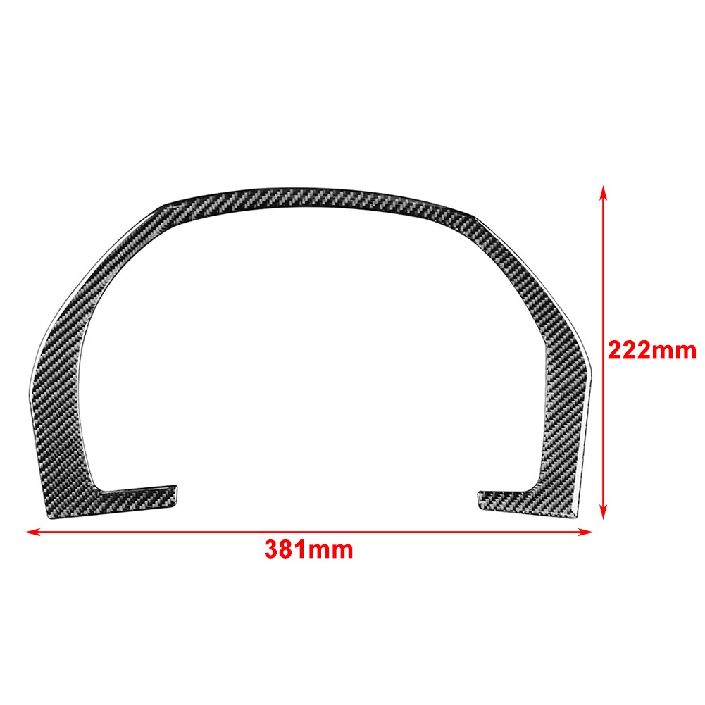Carbon Fiber Interior Dashboard Frame Cover Trim Fit Honda CR-V CRV 2007-2011