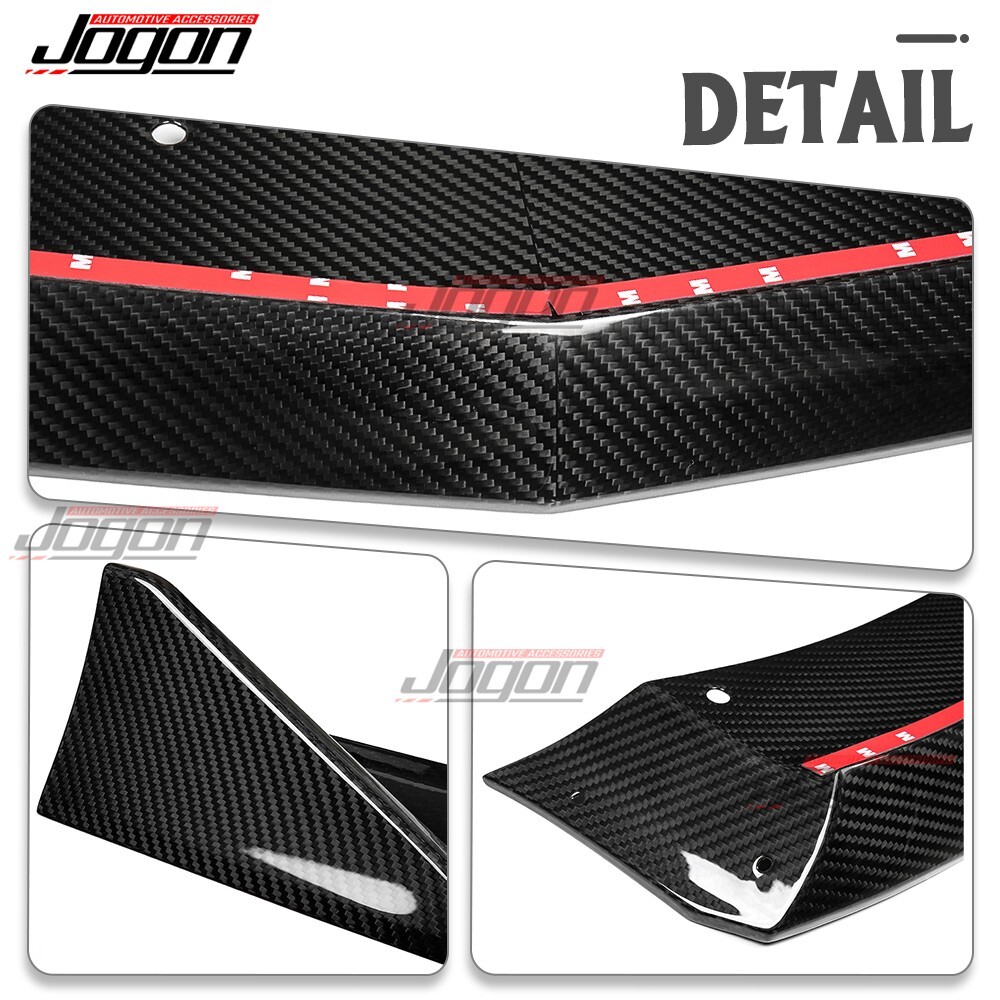 Carbon Front Bumper Body Kit Spoiler Lip For Acura Integra DE5 Type S 2023-2025