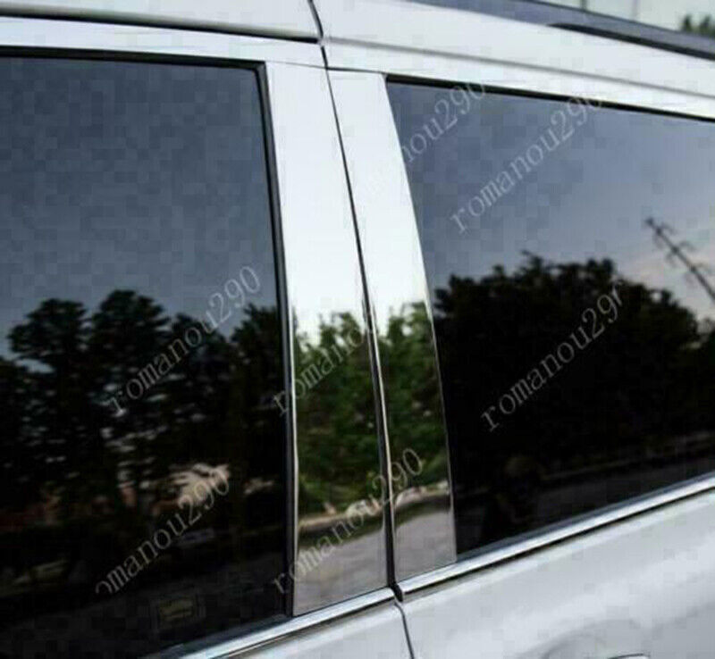 For Toyota Sienna 2011-20 Chrome Steel Window Strips&Pillar Posts Cover Trim 26x