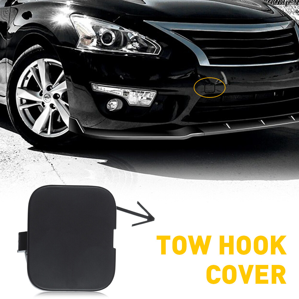 For 2013 2014 Nissan 2015 Front Altima Bumper Tow Hook Eye Cover Cap Accessories