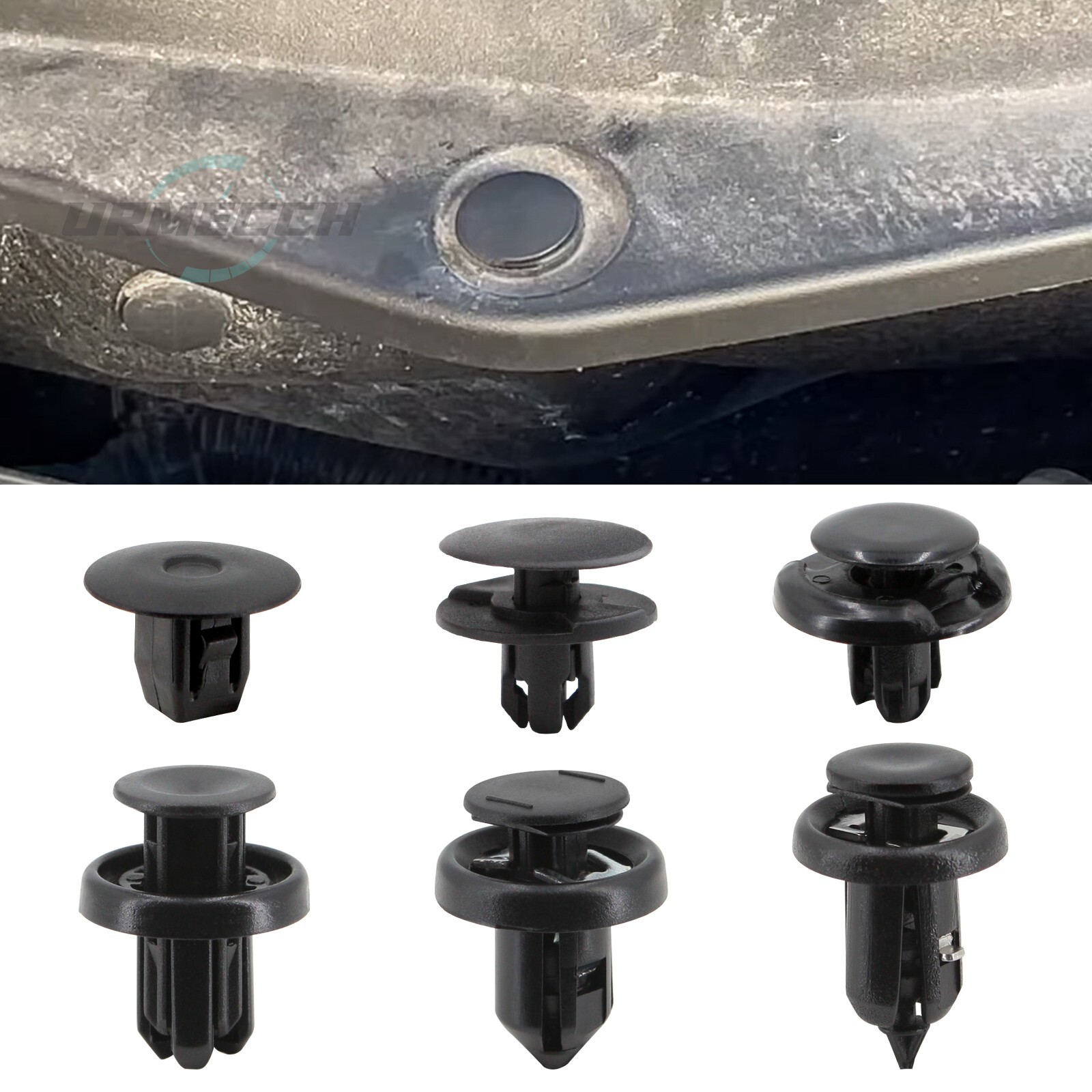 150X Trim Panel Clips Bumper Fender Fastener Push Rivet For HONDA CIVIC ACCORD?