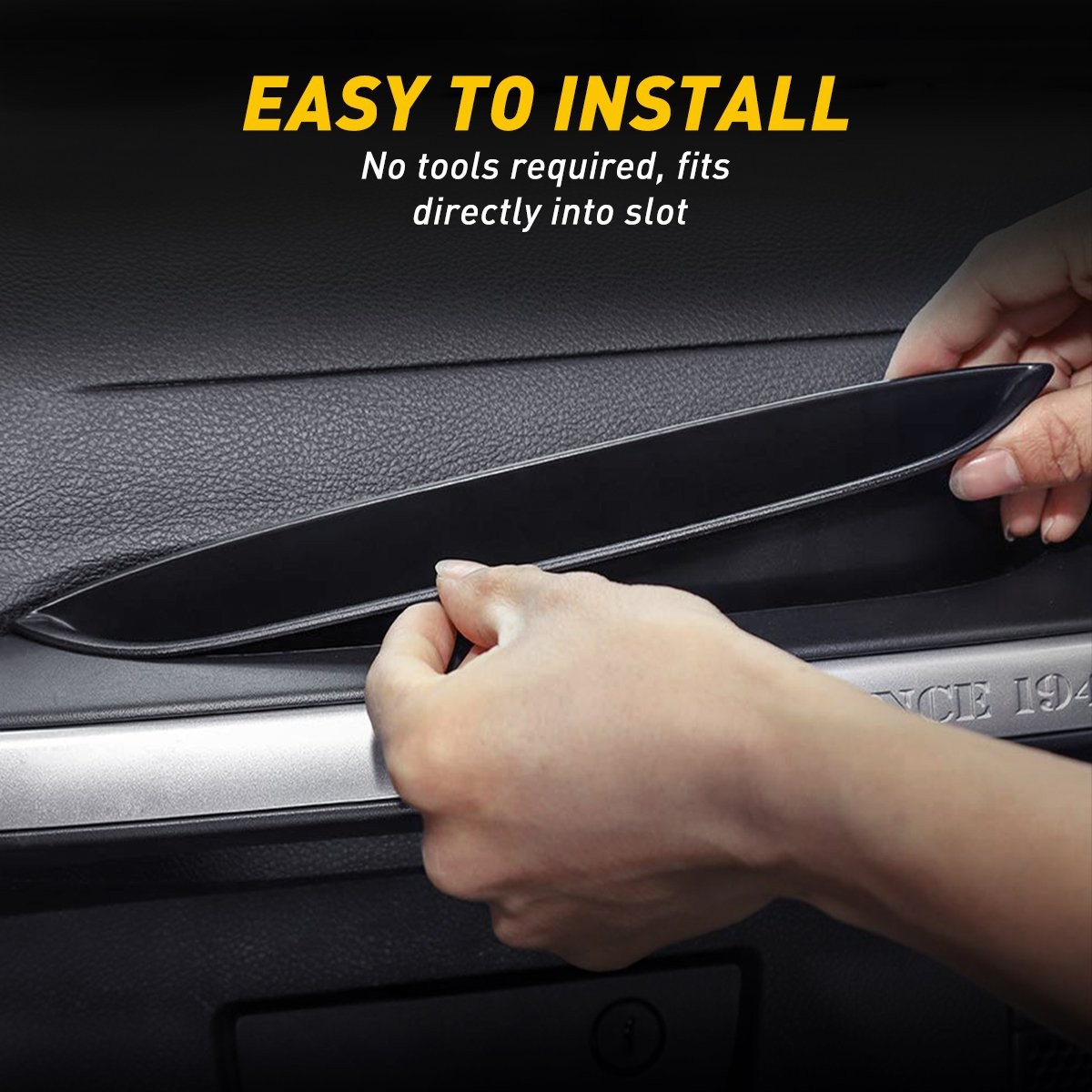 Car Door Armrest Storage Box Handle Pocket for Jeep Wrangler JL JKU 2011-2018