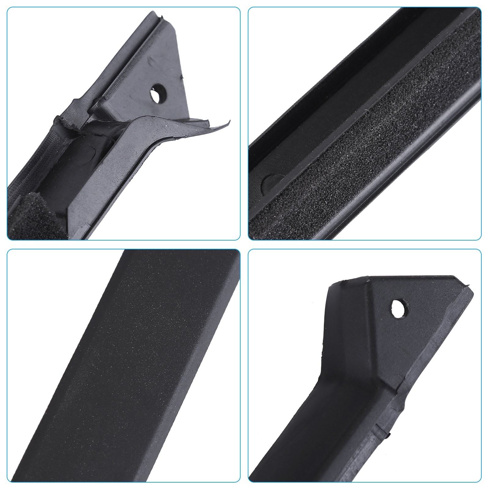 2pcs For 2005-2010 Chrysler 300 Windshield Pillar Molding Left Right 04805889AC