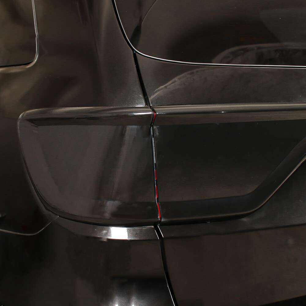 Smoked Black Taillight Covers Trim For Dodge Durango 2014+ Exterior Accessories