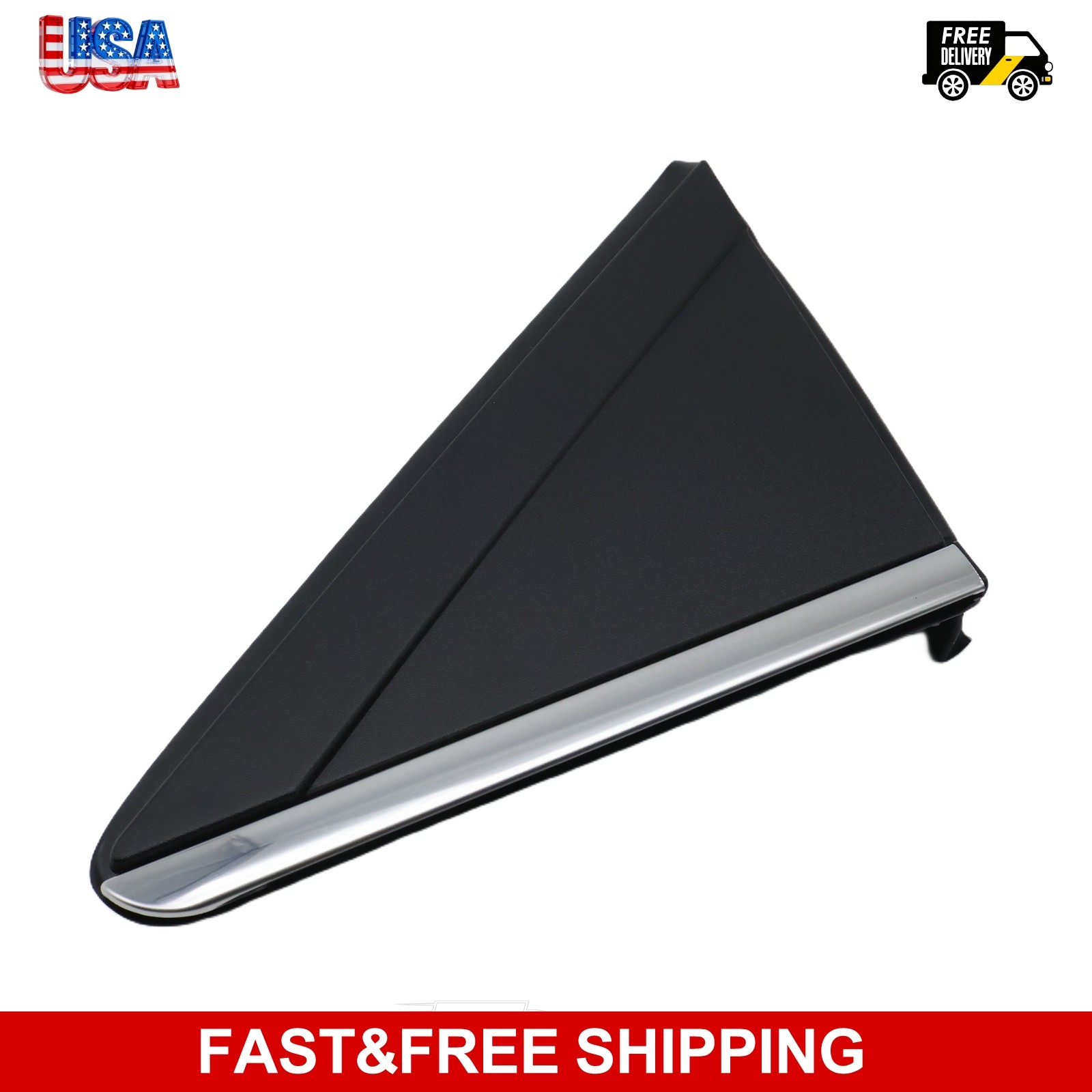 Mirror Flag Applique Driver Side Fit Dodge Caravan 2008-2019