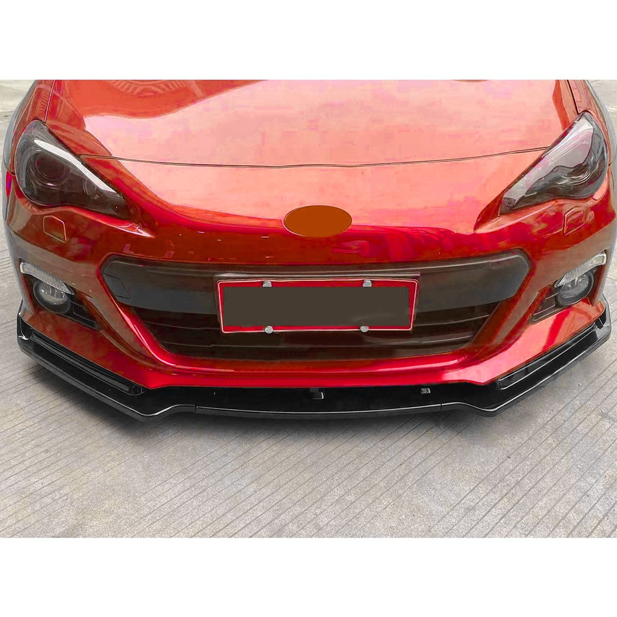 For Subaru BRZ 2013-2016 Front Bumper Lip Splitter Spoiler Kit Gloss Black USA