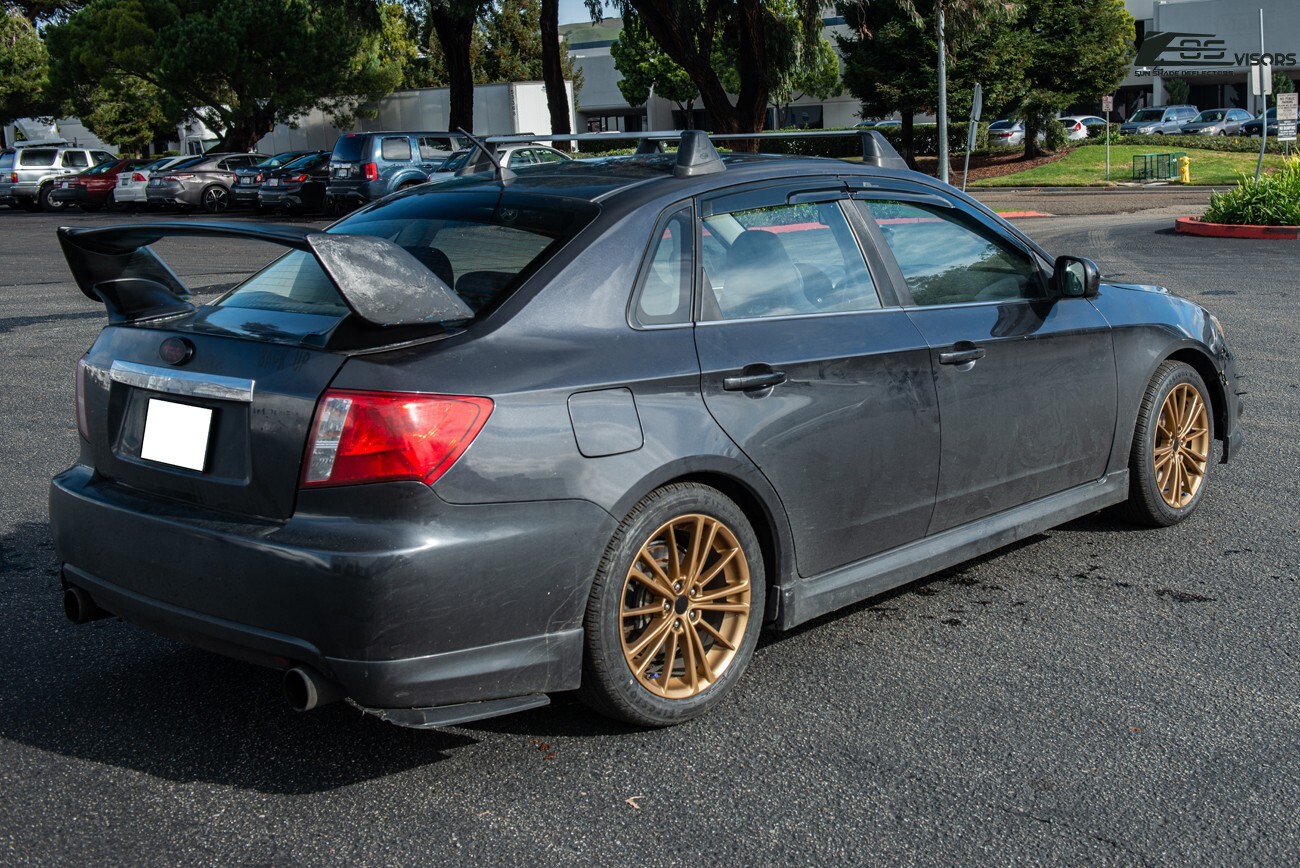 For 08-11 Impreza | 08-14 WRX STi | Mugen Tape-On Side Window Visor Rain Guards