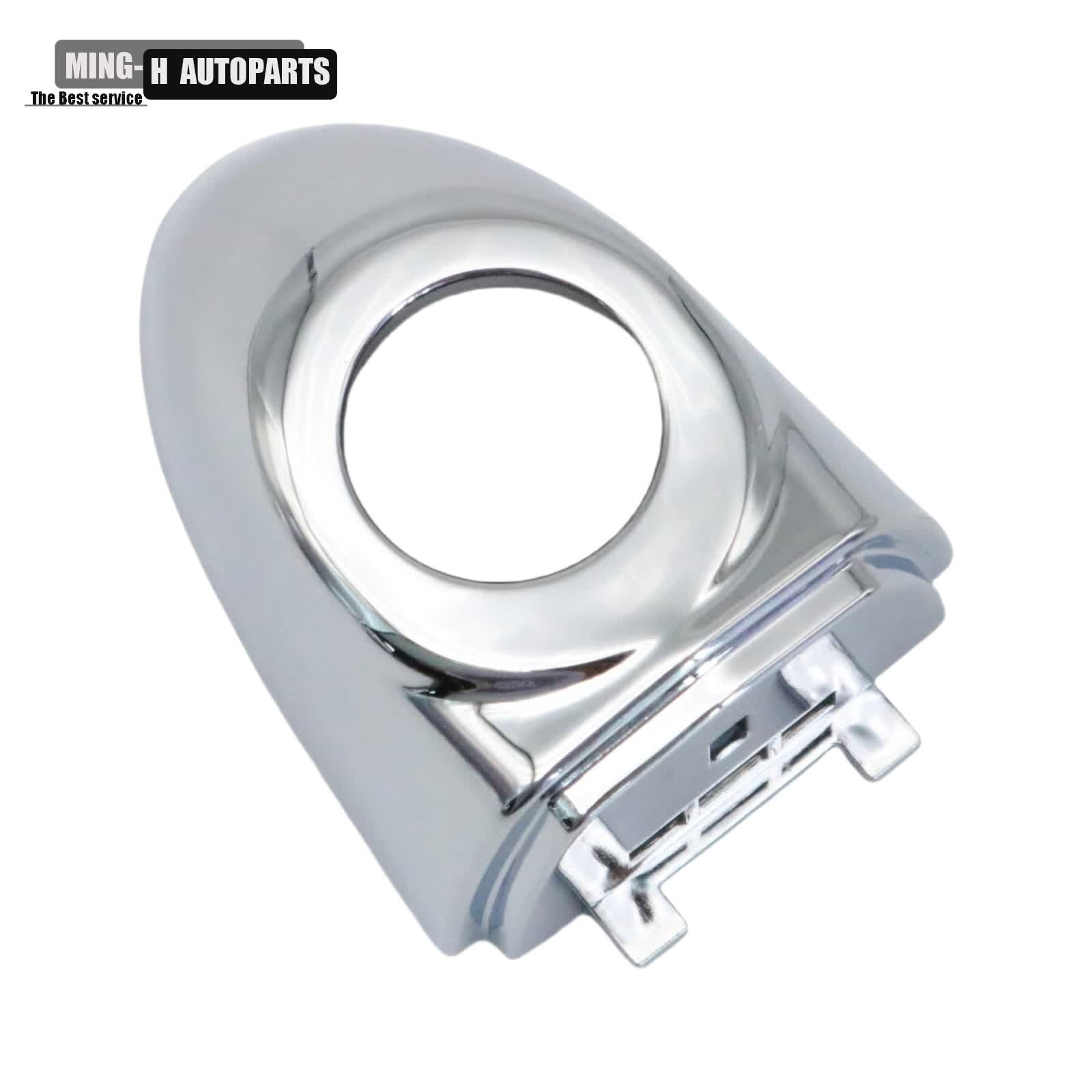 HighQuality Chrome Door Front Outer Handle Trim Molding Cap Fits Fiat 500X 16-21