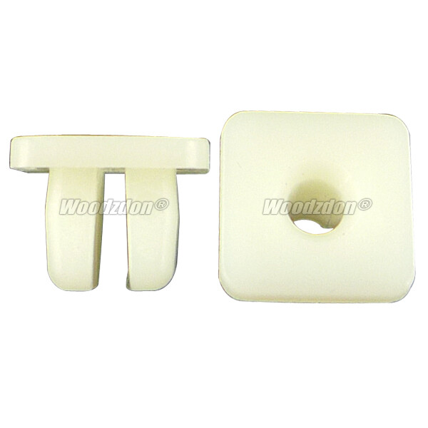 2 Set M4.8×19 General Purpose Tapping Screw Grommet Nut Fit 8.5mm Hole for Honda
