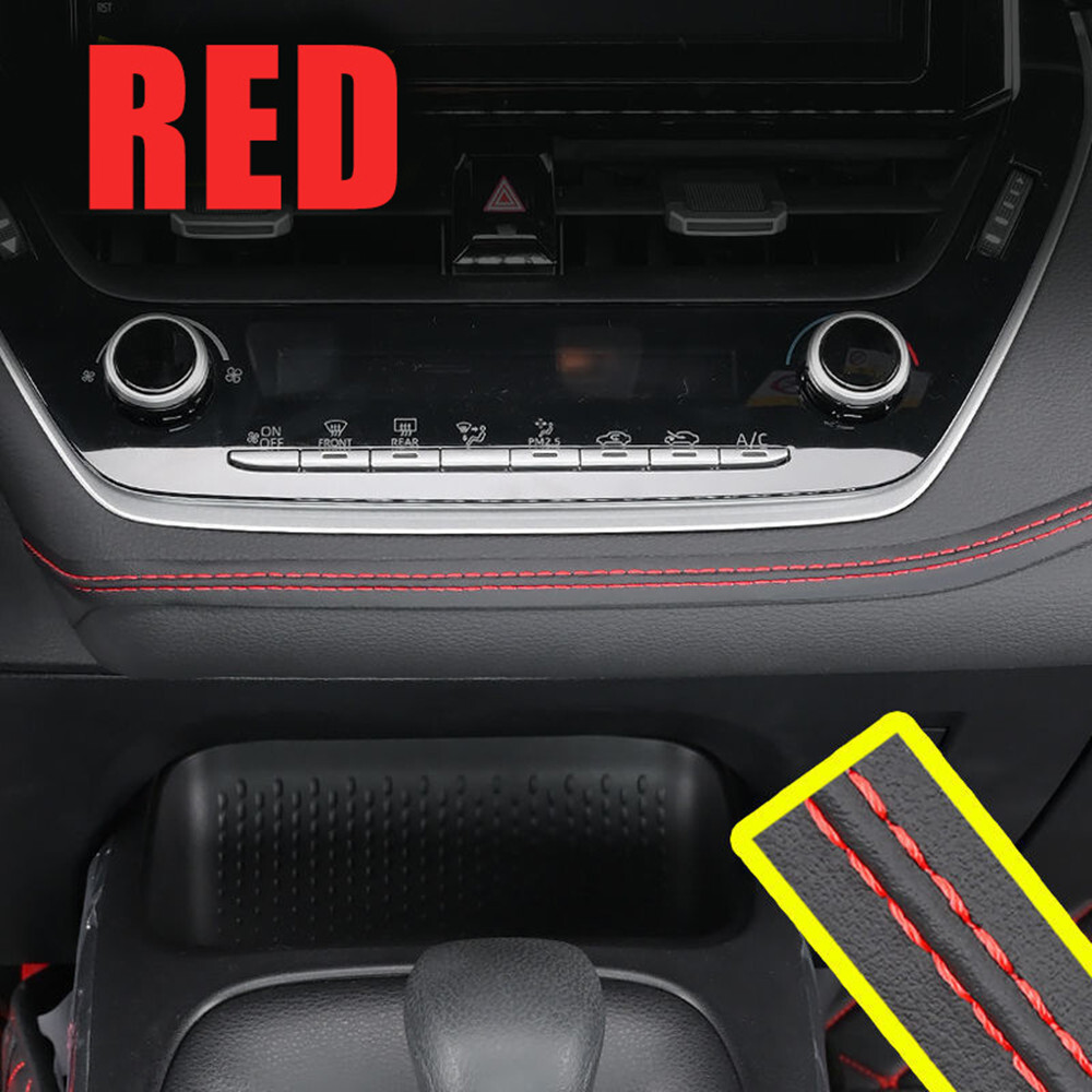 2M PU Leather Car Dashboard Decor Line Strip Sticker Molding Trim Accessories