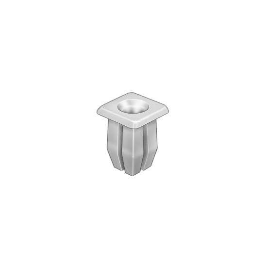 Auveco 14755 White Nylon Nuts 3/8 Inch Thread 25 Pack Ford Taurus Sable