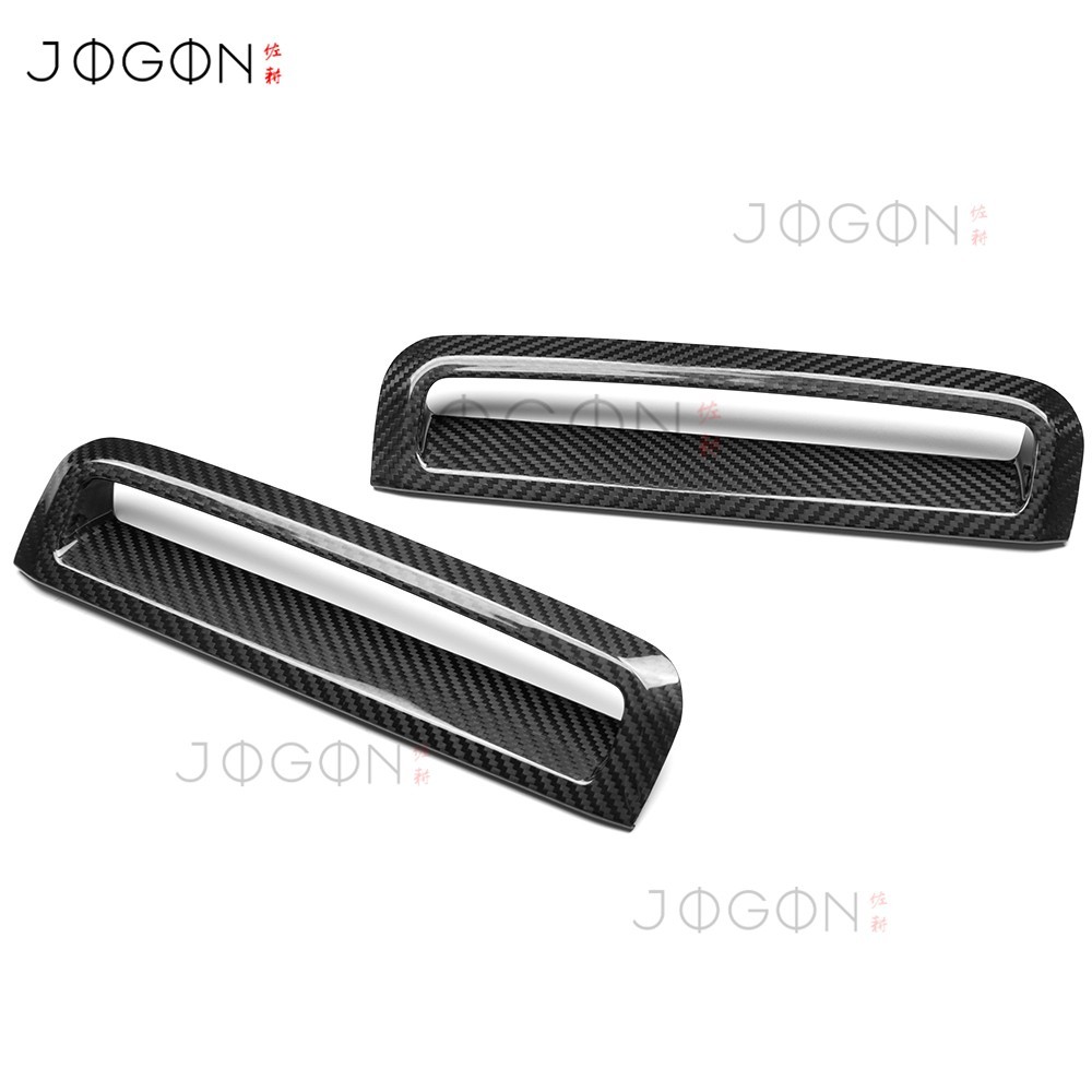 For BMW G26 i4 M440i Gran Coupe Carbon Front Fog Light Grille Side Vent Cover