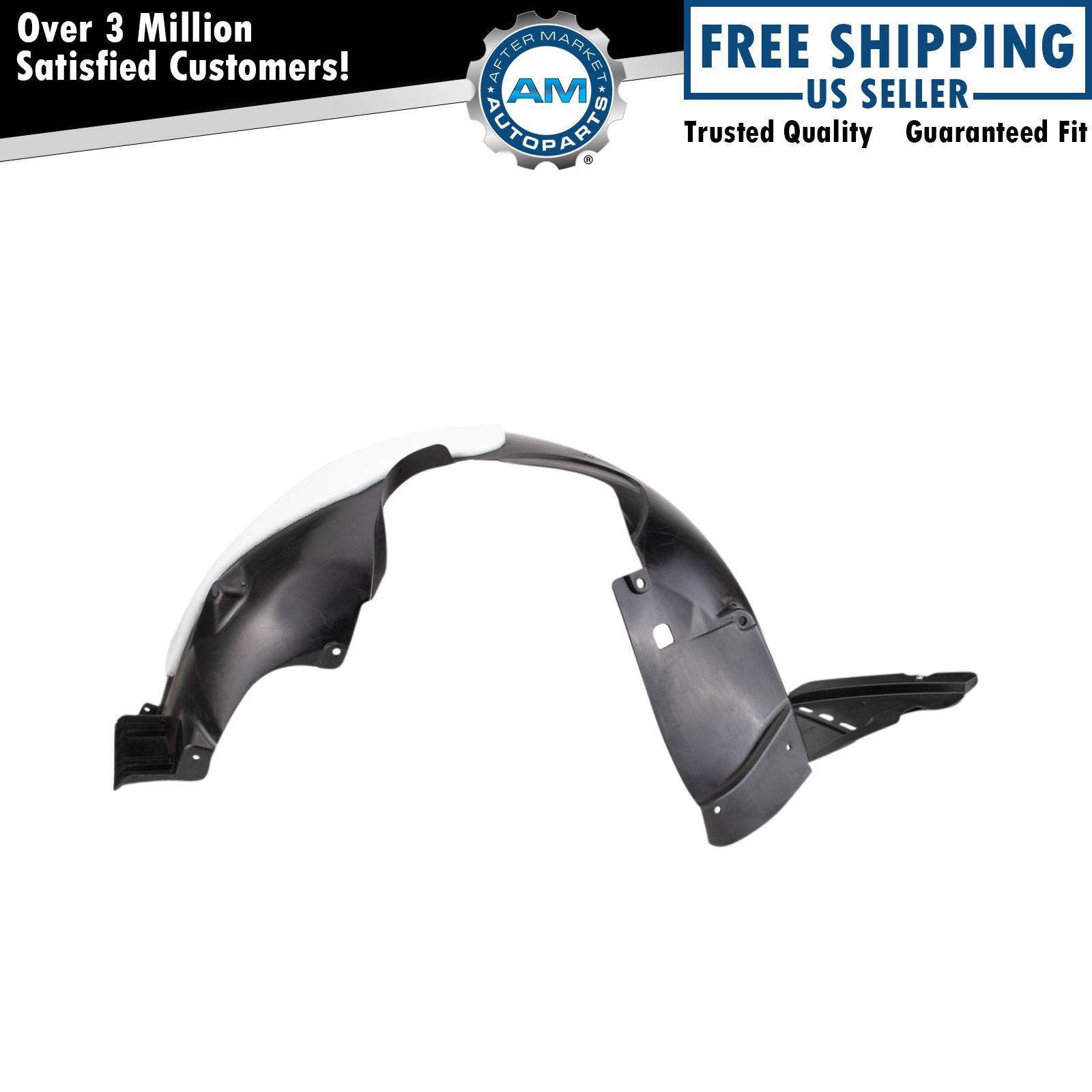 Front Left Inner Fender Liner Black For 2013-2016 Buick Encore GM1248266