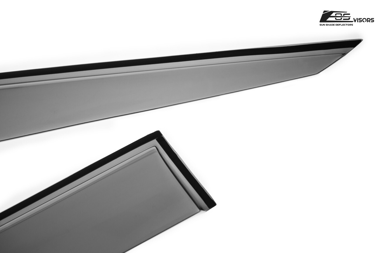 EOS Visors For 06-13 Range Rover Sport Smoke Tinted Side Vent Window Rain Guards