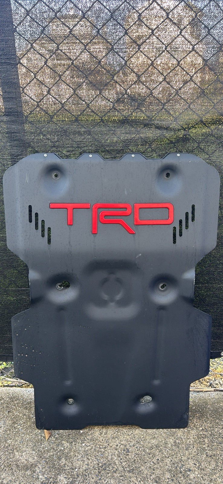 Skid plate for tacoma 2024 – 2026 black matte