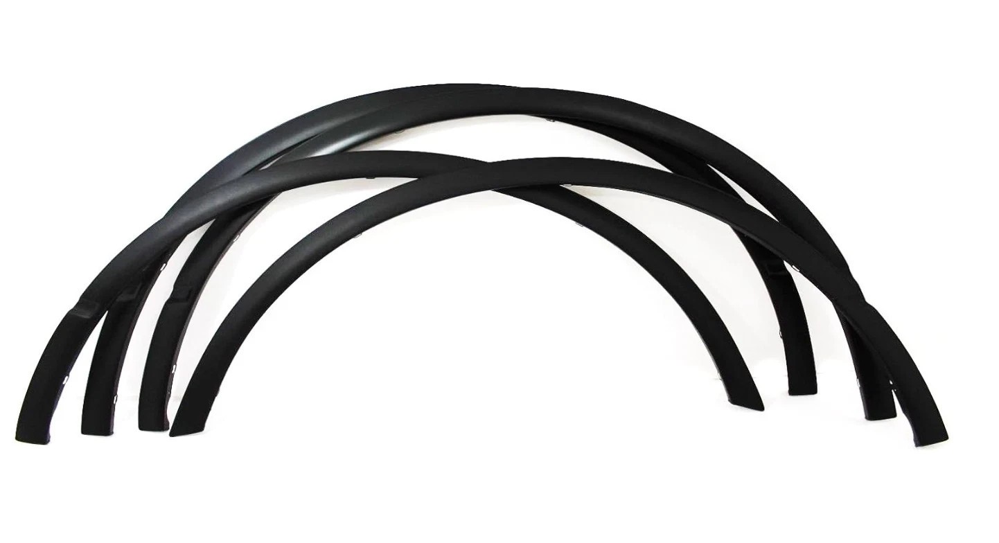 FENDER TRIM FOR 07-14 Chevy Suburban Avalanche Yukon XL Matte Black Flares