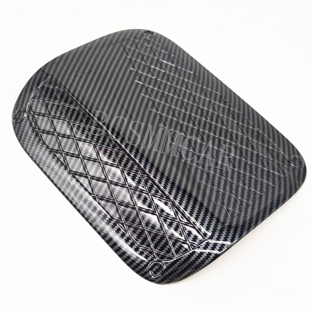 Gas Fuel Tank Cap Cover Trim Carbon Fiber Look Fit For Toyota Camry 2018-2023