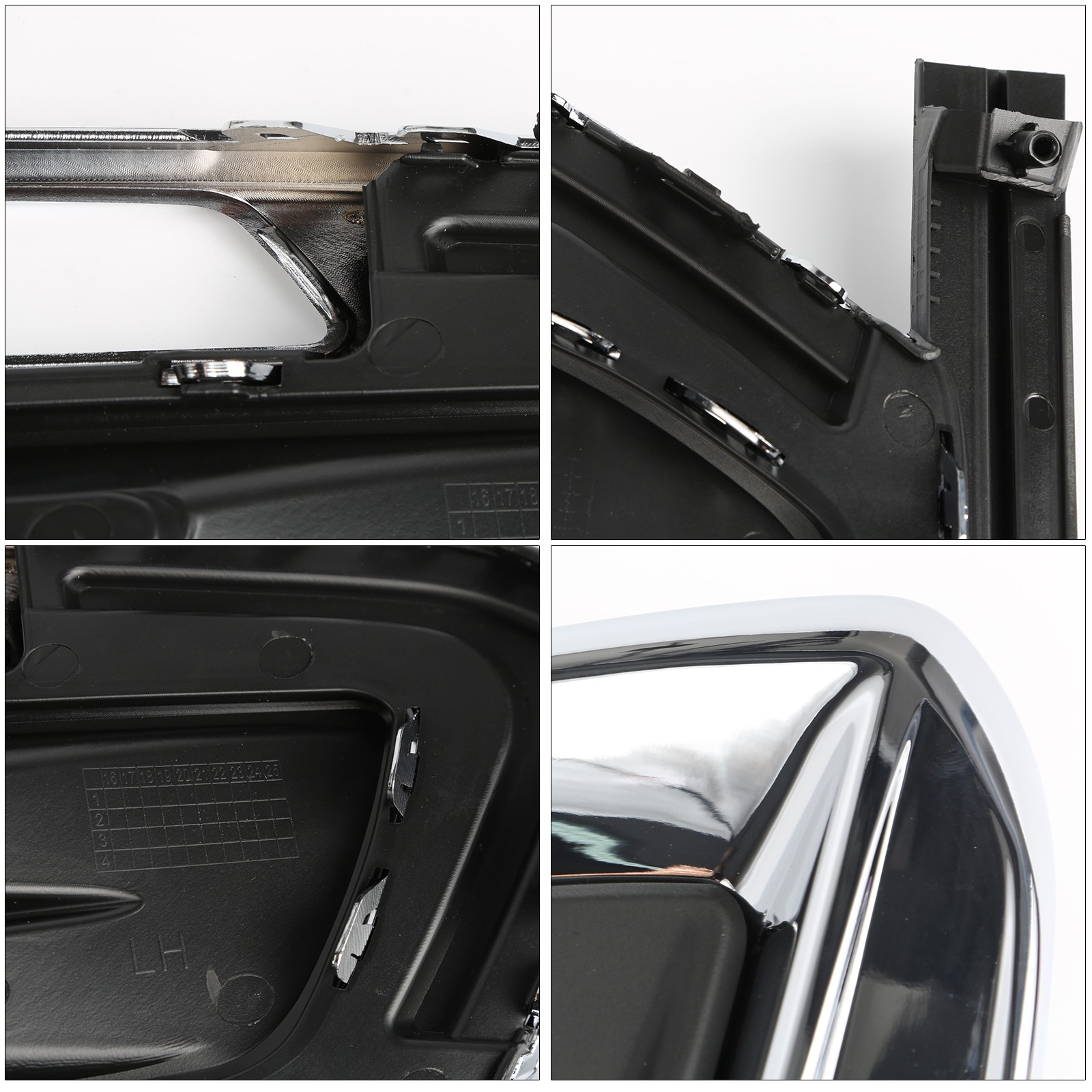 Pair Chrome Fog Light Cover Frames for 2015-2016 Chevrolet Cruze 94516102