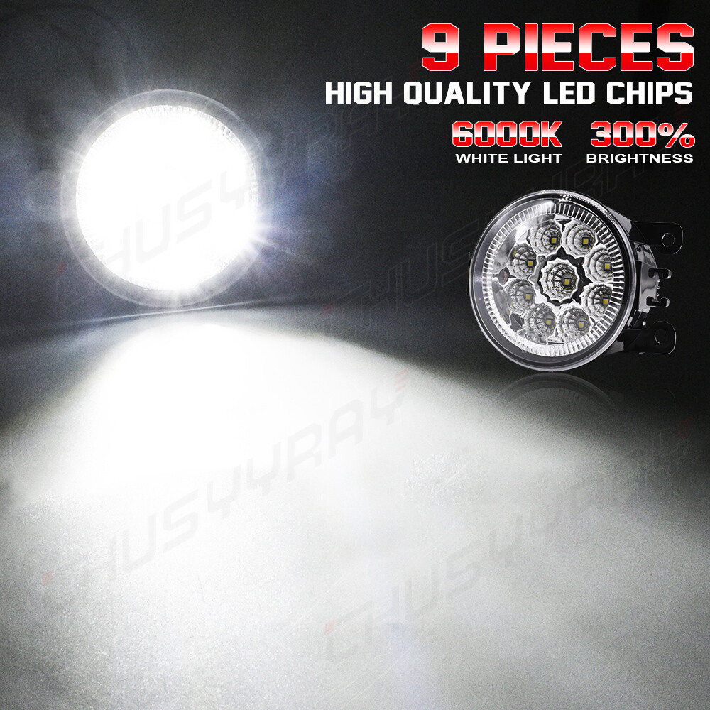 LED Front Fog Light For Nissan Xterra 2004-2012 2013 2014 2015 Replacement Lamps