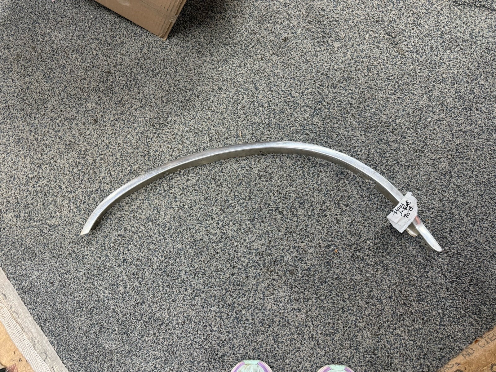 1992-1996 Ford Truck Bronco Front Wheel Well Trim Molding OEM Driver 92-96