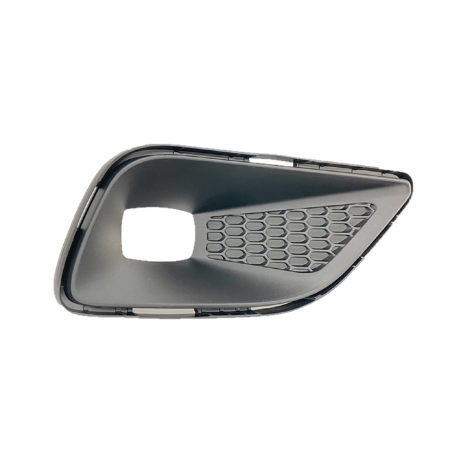 New Painted Black Front Passenger Side Fog Light Bezel fits 2019-2023 Jeep