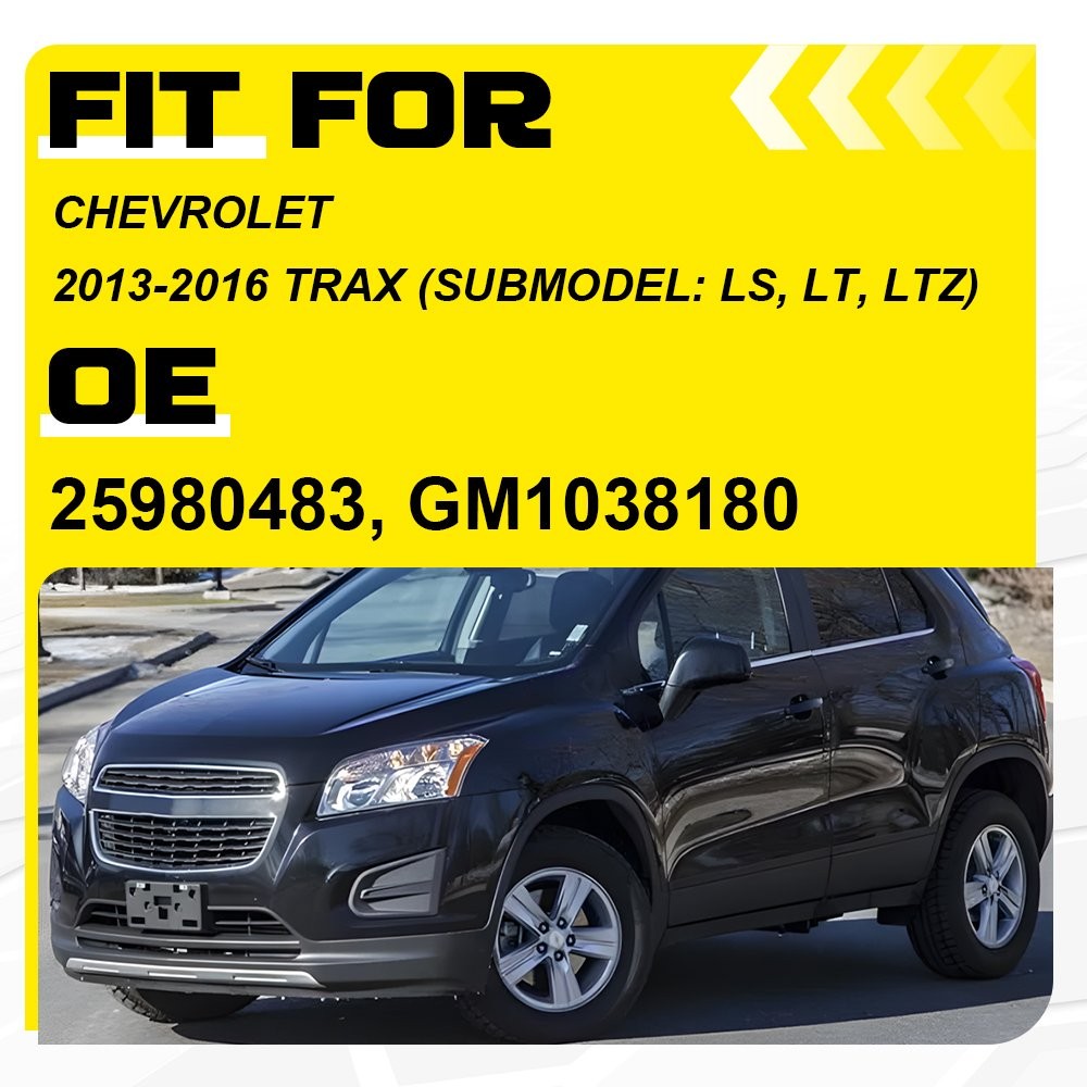 For 2013-2016 Chevrolet Trax Front Driver Side Fog Light Cover1-5X