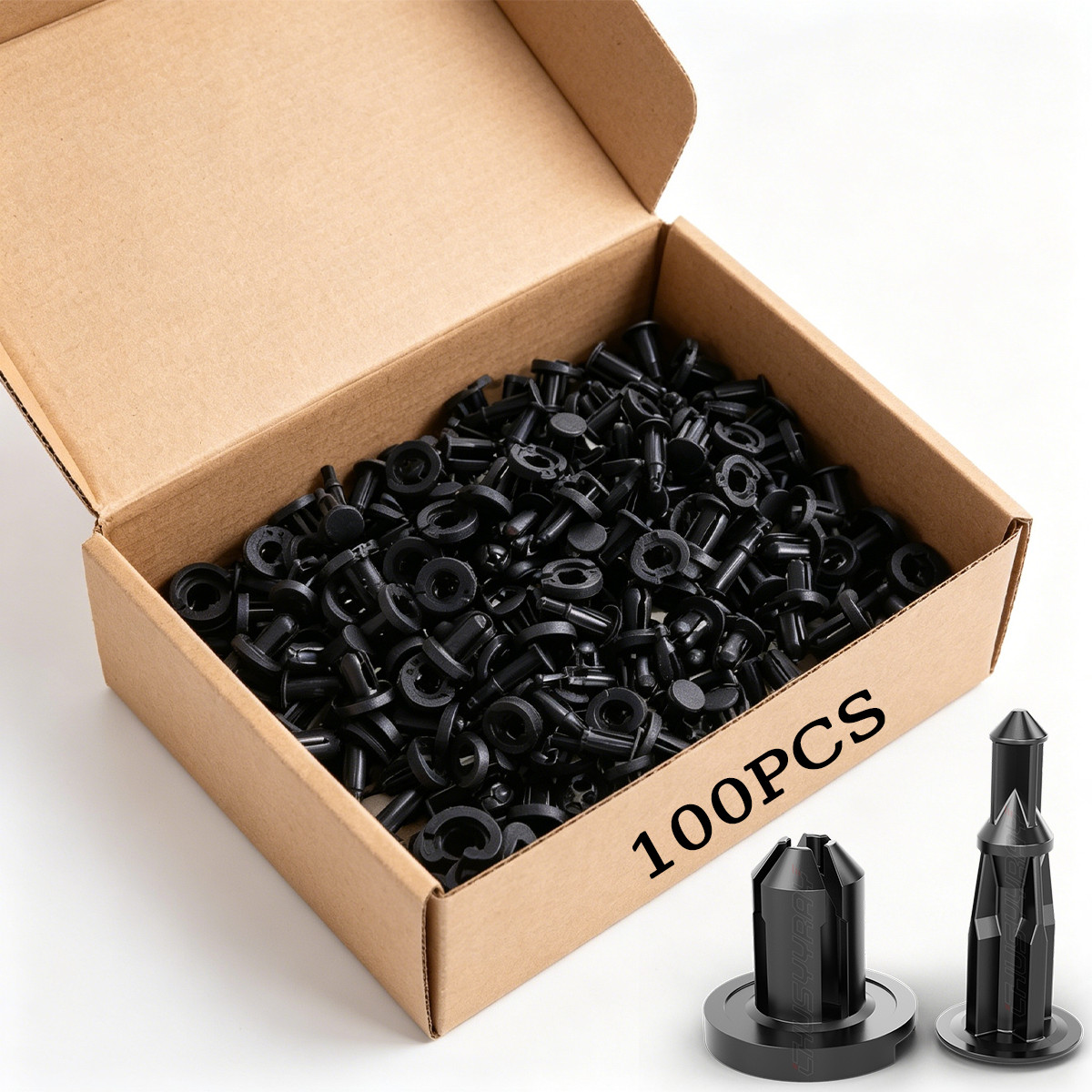 100 Pcs Bumper Hood Fender Splash Shield Retainer Clips Fasteners 91503-SZ5-003