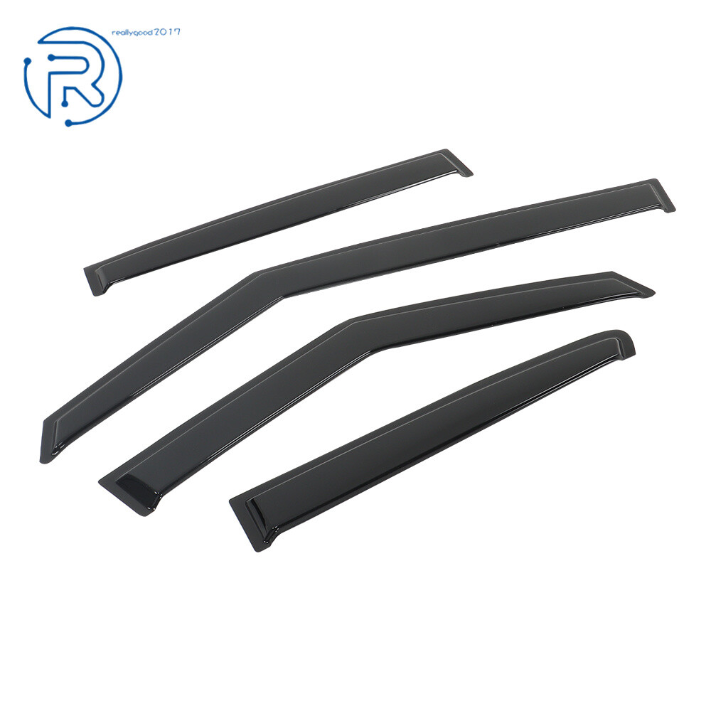 Smoke Side Window Vent Visors Rain Guards For 2011-2017 Hyundai Veloster