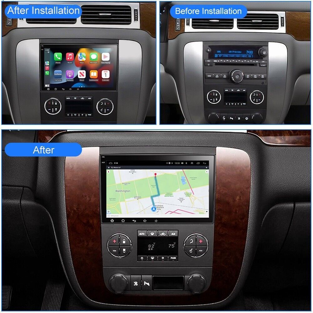 7″ Android 12 Car Stereo Radio GPS For GMC Chevrolet Chevy Yukon Sierra Acadia l