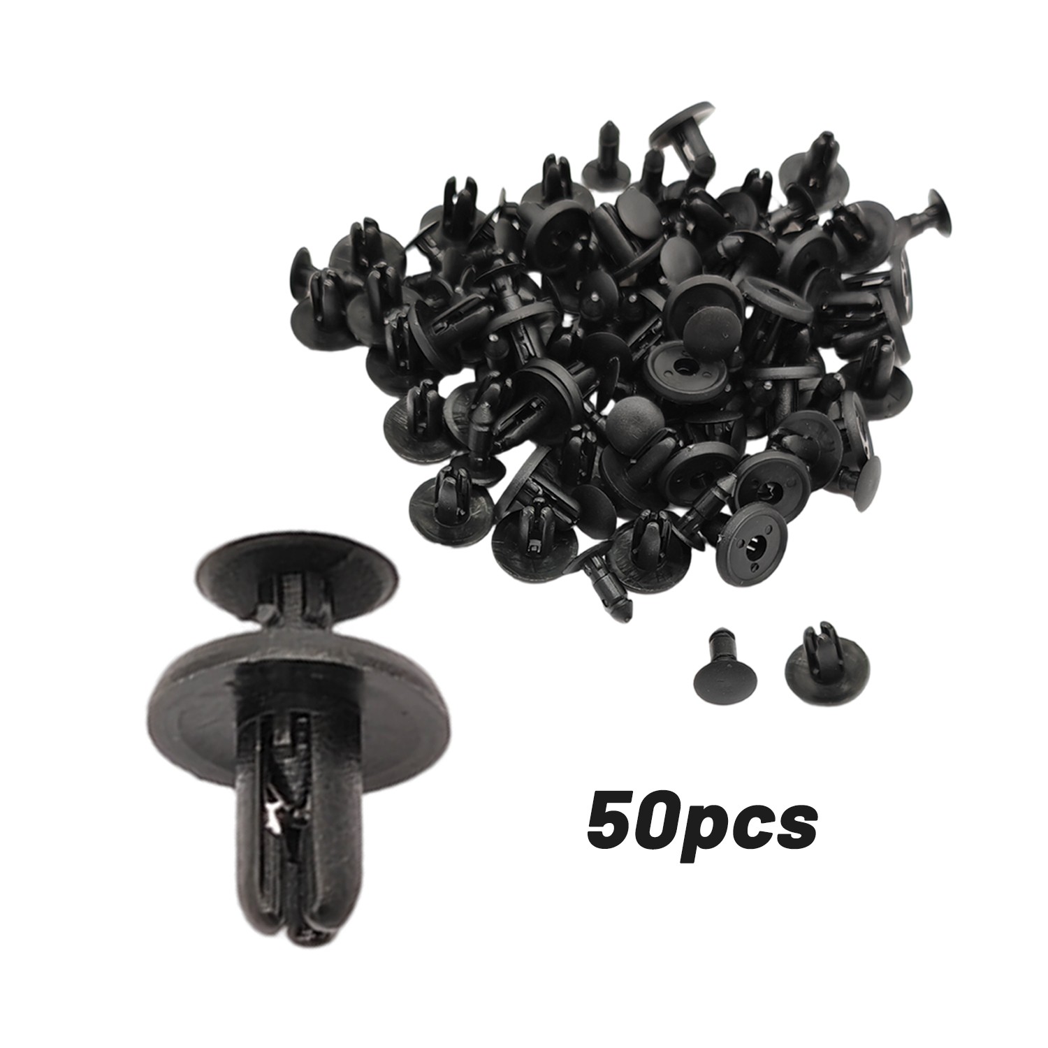 Set of 50 Bumper Fender Liner Retainer Clips for Mitsubishi Subaru MR288150