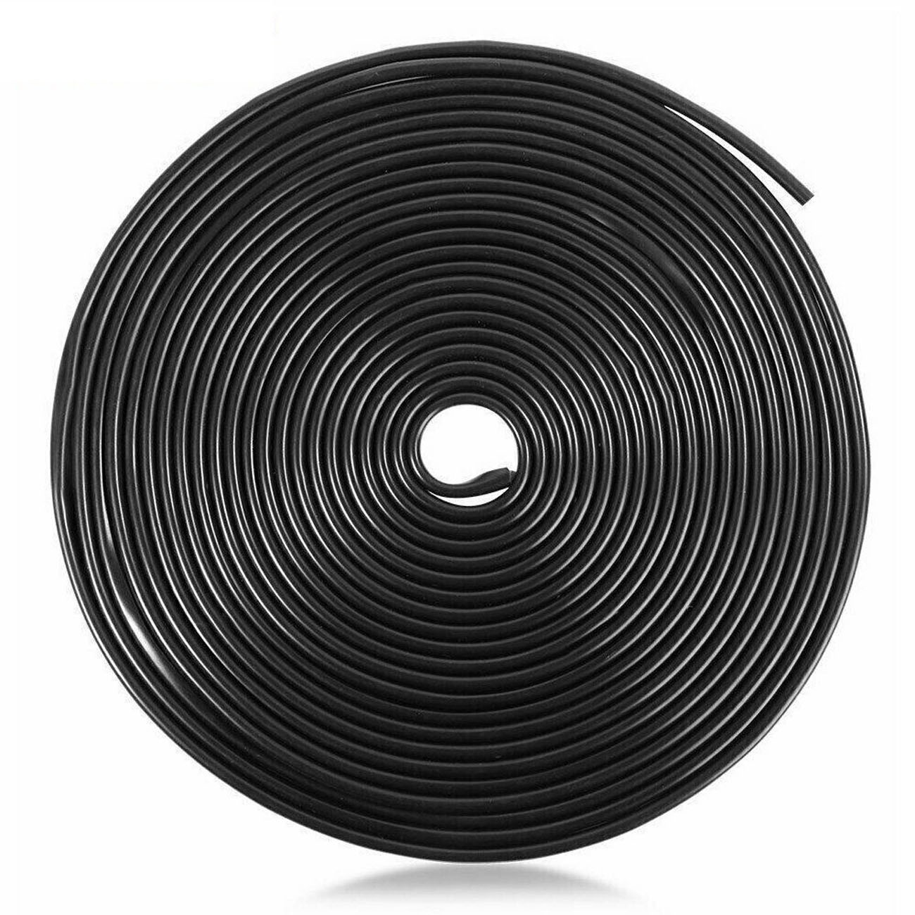 32ft Car Door Edge Guard U-Shape Rubber Trim Molding Seal Strip Scratch Shield