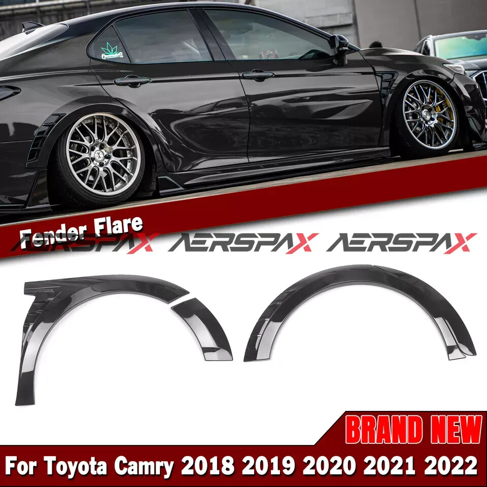 Wheel Fender Flares Cover For Toyota Camry SE XSE 2018-24 Sport Black/White/Red