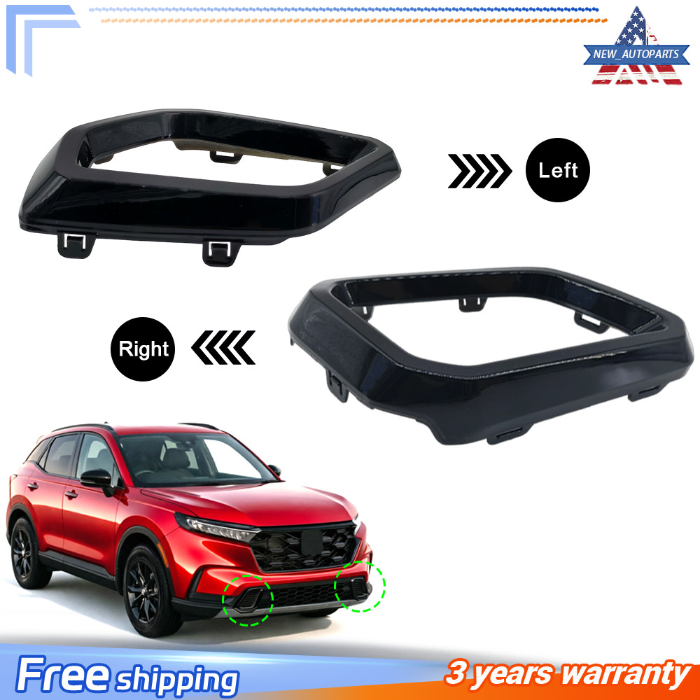 For Honda CRV 2023-2026 Front Left+Right Bumper Lower Grille Trim Molding