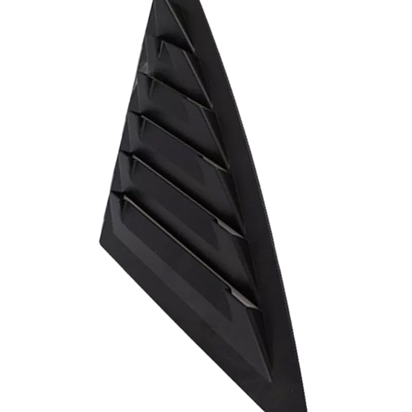 For Ford Focus Sedan 2012-20 Side Window Louver Shutter Cover Trim Matte Black