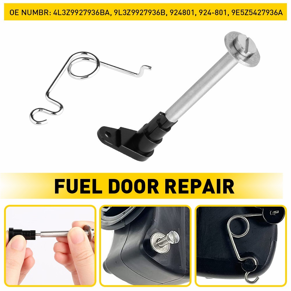 For 2009-2014 Ford F150 Fuel Door Repair Hinge Loose Gas Cap Car Accessories EOA