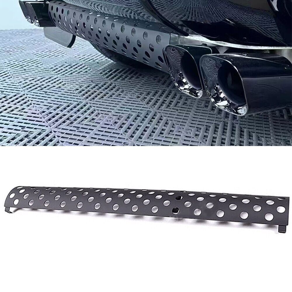 Rear Bumper Exhaust Pipe Guard Board Tailpipe Fit 110 90 130 LR Defender 2020+