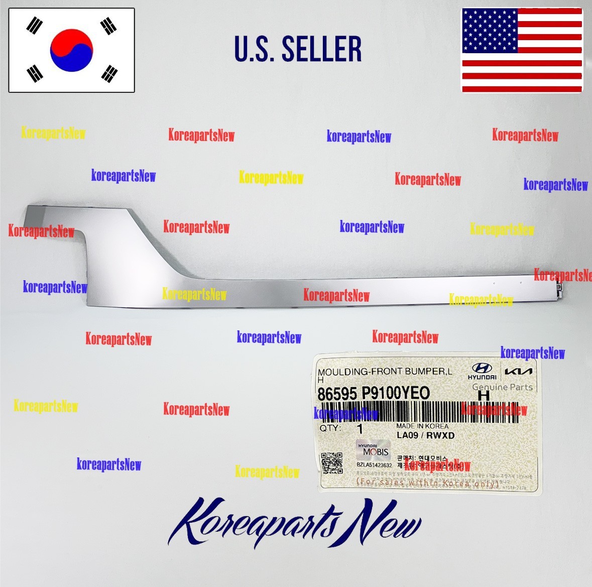 FRONT Bumper Lower Trim Molding Left DRIVER ⭐OEM⭐ Hyndai Palisade SE SEL 2026-27